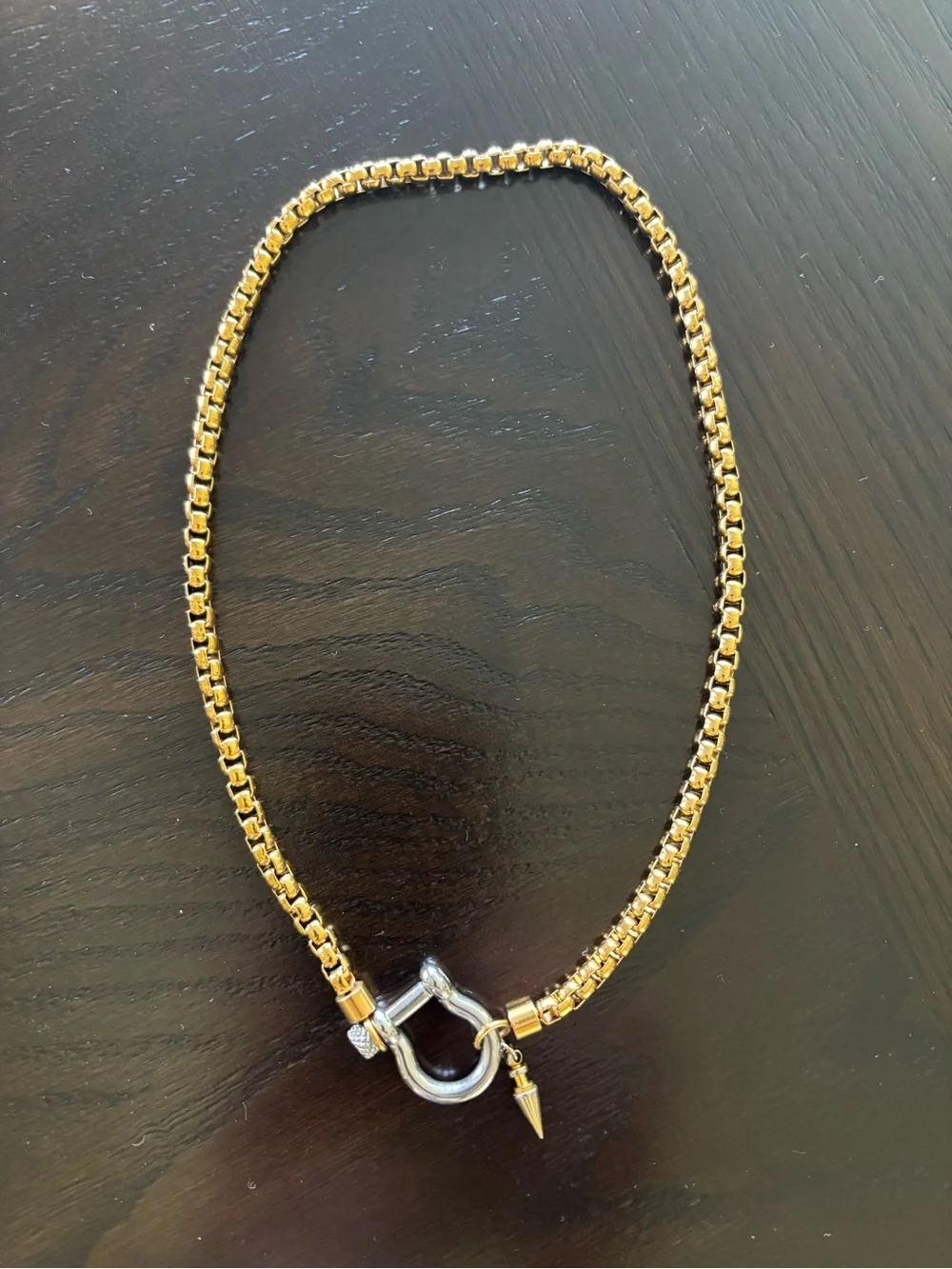Artizan Joyeria Herradura Mix Necklace Silver Clasp Women’s Jewelry Stainless